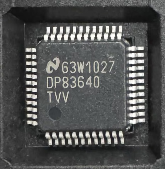 DP83640TVV/NOPB DP83640TVV DP83640 QFP48封装全新原装现货