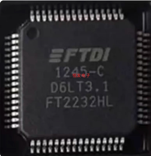 全新 FT2232 FT2232HL LQFP64 USB转串口芯片热卖 议价商品