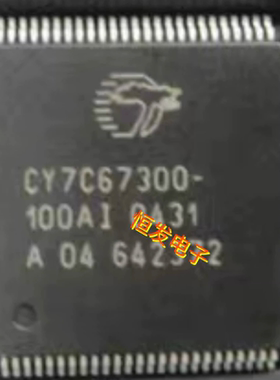 CY7C67300-100AXI QFP100封装 CY7C64713-128AXC QFP128 微控制器