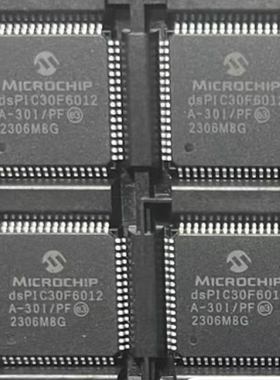 DSPIC30F6012A-30I/PF QFP64 16位微控制器芯片