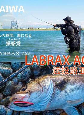 DAIWA达亿瓦 新款LABRAX AGS.N海鲈竿翘嘴竿岸抛路亚竿远投钓鱼竿