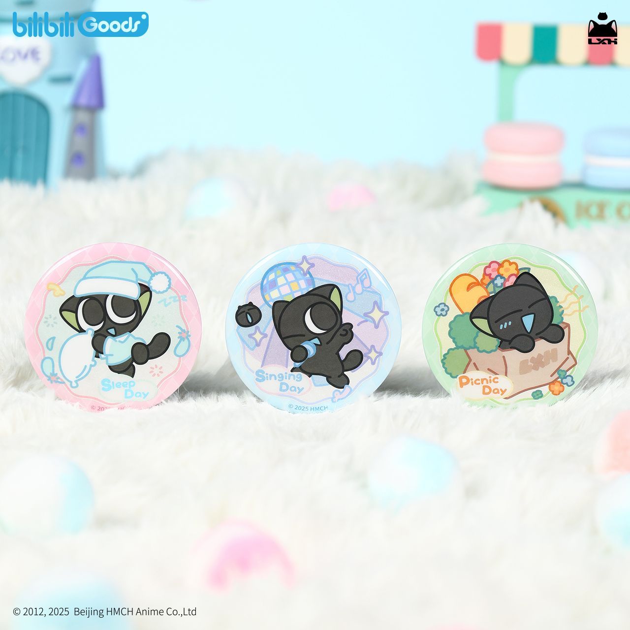 【官方正版】罗小黑战记 每一日 徽章 立牌周边吧唧官谷