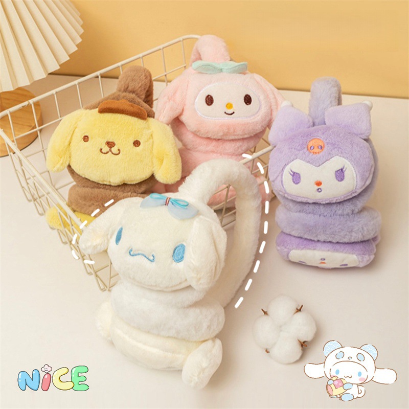 定制LOGO三丽鸥保暖耳罩儿童防风保暖耳套冬天防冻耳暖可爱耳捂