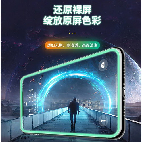 适用三星GalaxyA71 5G夜光防偷窥膜A52S盖乐世A22 5G防摔SamsungA52防碎防偷保护隐私屏