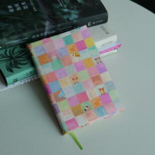 手帐书衣 A5A6hobo余白一日一页可定制日本松浦名师布可爱风书套