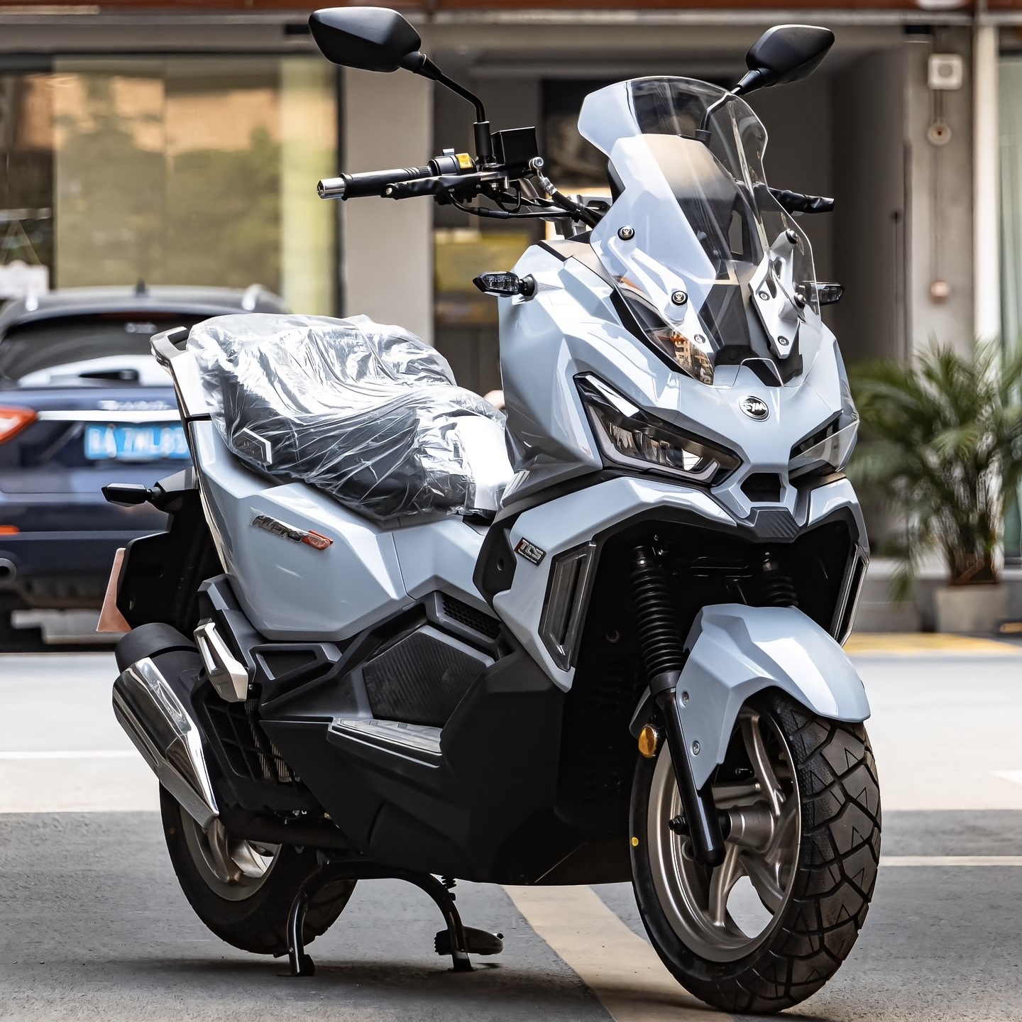 三阳哈士奇150ADV越野踏板摩托车