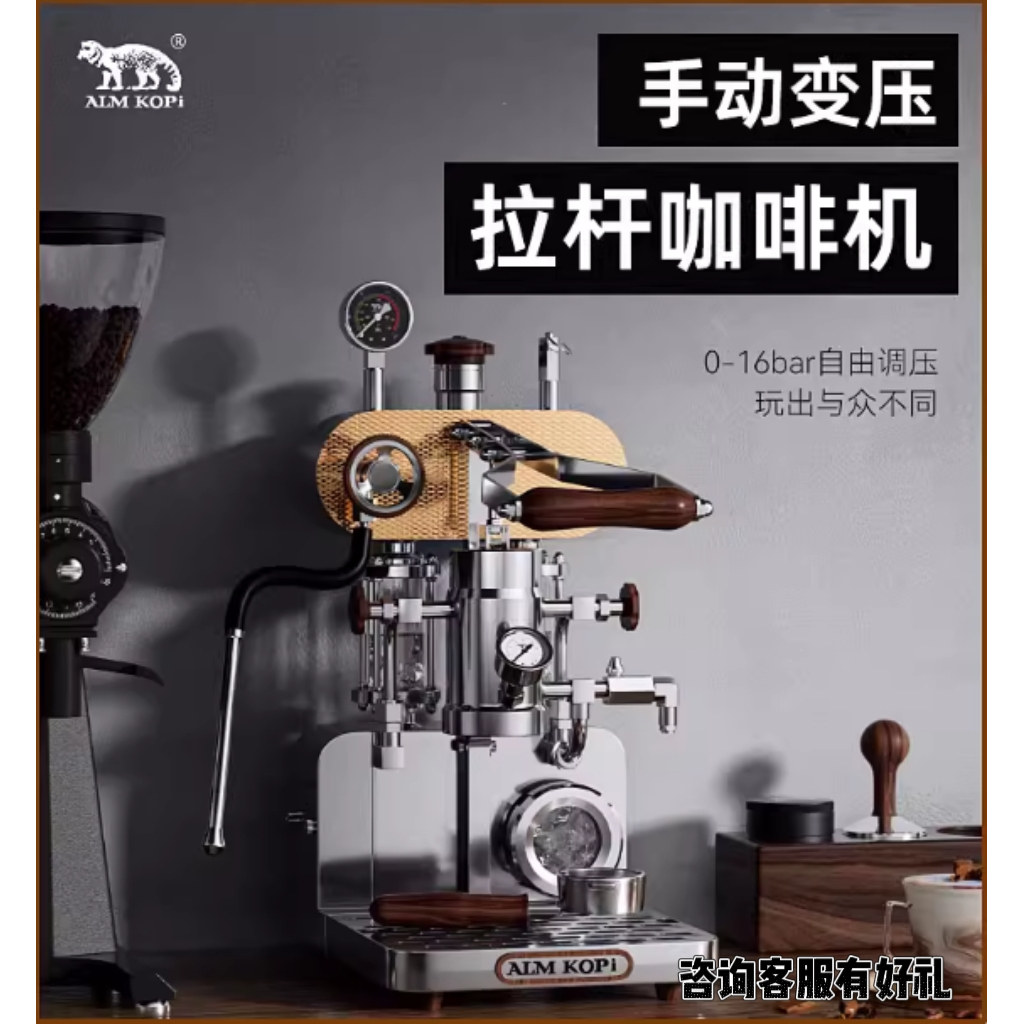 专业手动压杆浓缩咖啡机