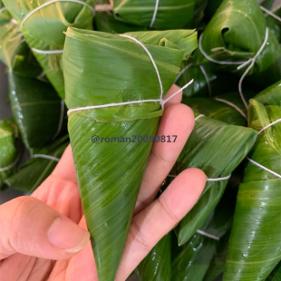 彭水原味白味糯米粽子花生腊肉粽端午节重庆特产10个/份约1.8斤