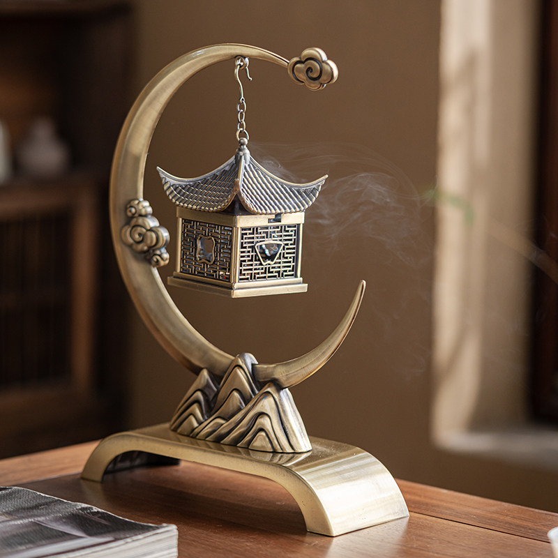宋代美学香炉家用室内不落灰香座悬挂盘香炉高级感中国风香薰炉,餐饮具,茶道/香炉,淘宝优惠券,粉丝福利购,淘宝优惠卷