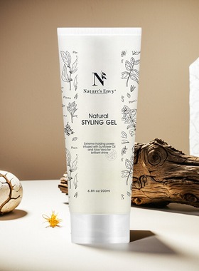 美国天然之扉时尚定型凝胶200ml Nature's Envy Hair Styling Gel