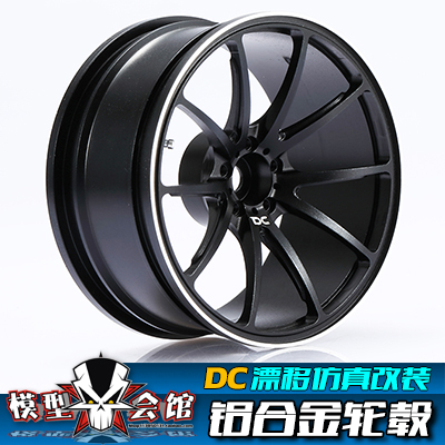 1/10模型 RC平跑漂移仿真心情改装 铝合金 金属轮毂 CNC轮框 G25
