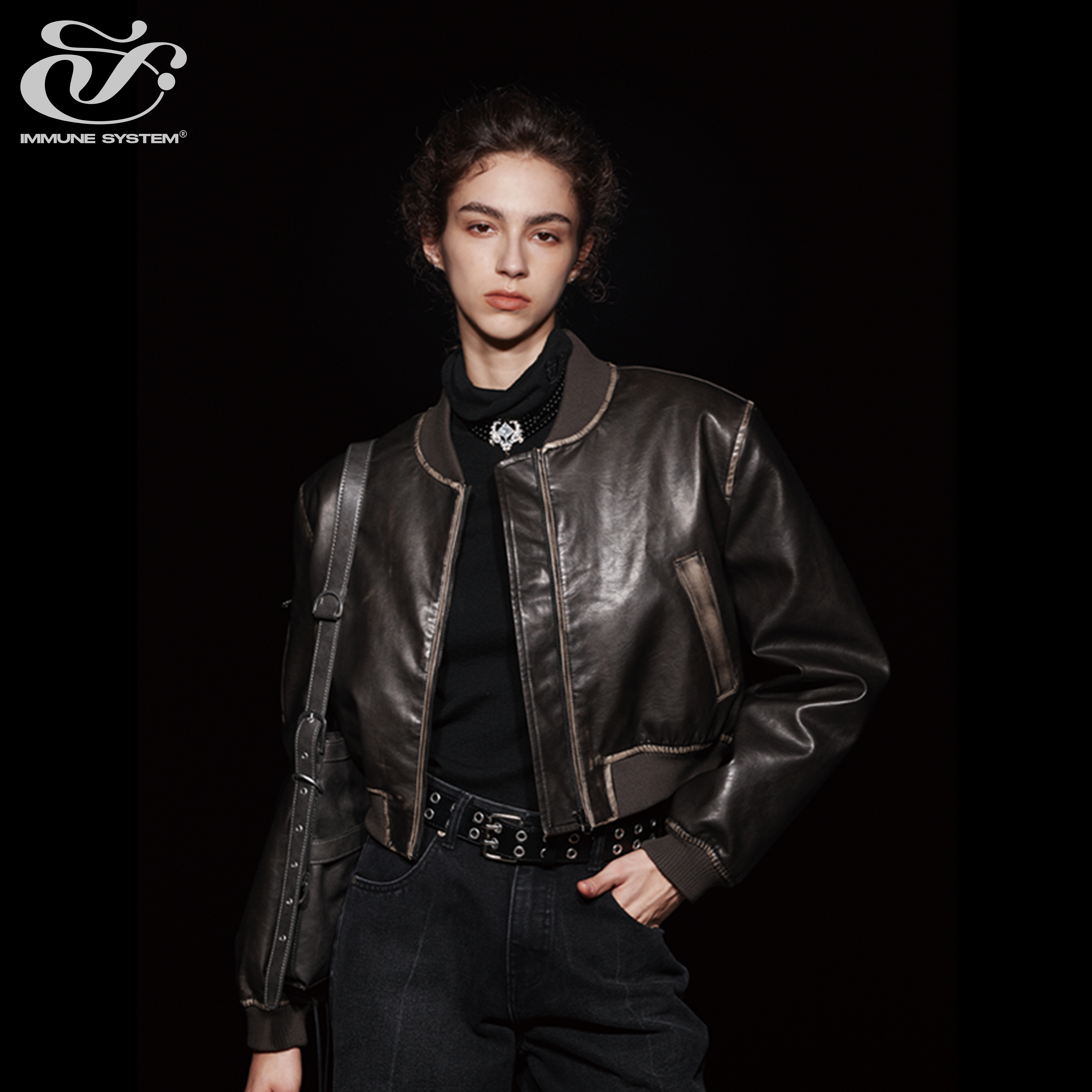 做旧皮衣IMMUNESYSTEM