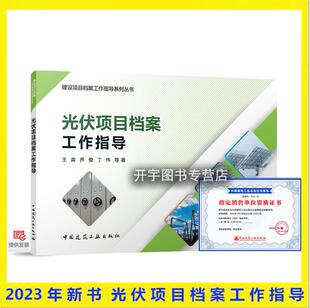 光伏项目档案工作指导 建设项目档案工作指导系列丛书 龙源电力设计院主编王淼乔俊丁伟 光伏建设项目档案管理工具书参建各方使用