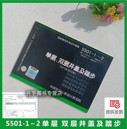 S501-1～2单层双层井盖及踏步