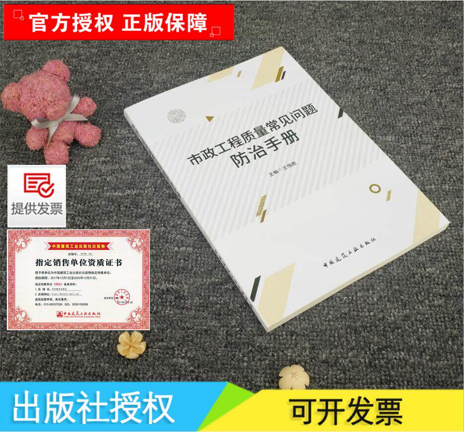 市政工程质量常见问题防治手册 王伟胜 市政工程建设监督 路基工程、路面工程、道路工程、排水管道工程、综合管廊工程、桥梁工程