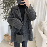 1016-A0102025秋装中长款毛呢大衣外套单P95+加棉P105【现货】，男装毛呢大衣，星座1016