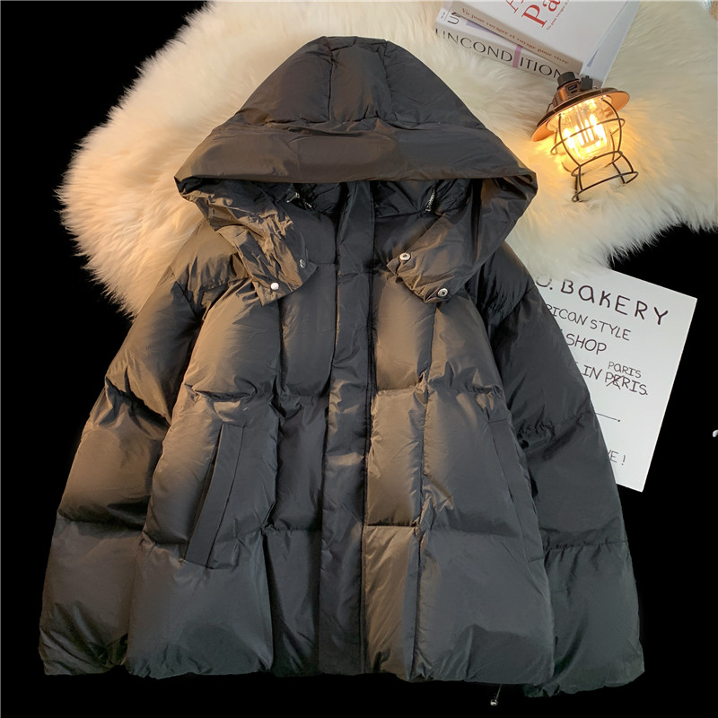 1016-M286-P88 冬季短款棉服男防寒棉衣保暖加厚可拆卸连帽面包服图片