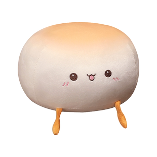 小馒头抱枕团子毛绒玩具公仔女生睡觉软绵绵抱枕床上睡觉玩偶娃娃