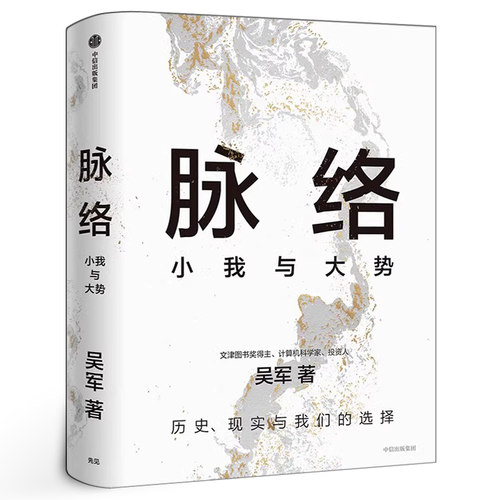 脉络 正版 小我与大势 吴军博士对重要问题的思考 现实与我们的选择 见识态度格局富足作者 成功励志人生哲学 中信出版社