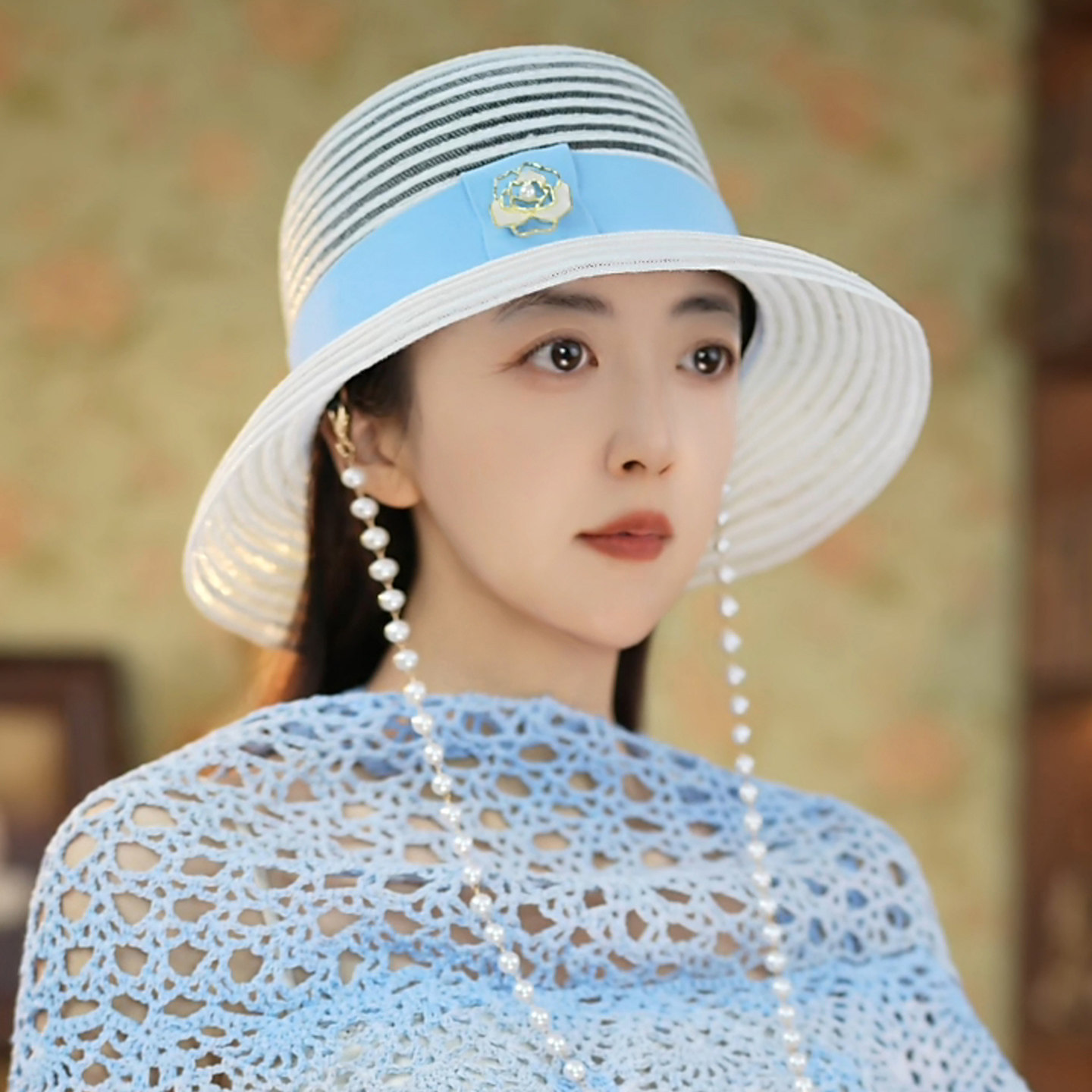 一帽四色春夏圆顶盆帽韩版逛街出游拍照渔夫帽沙滩帽子女2025新款