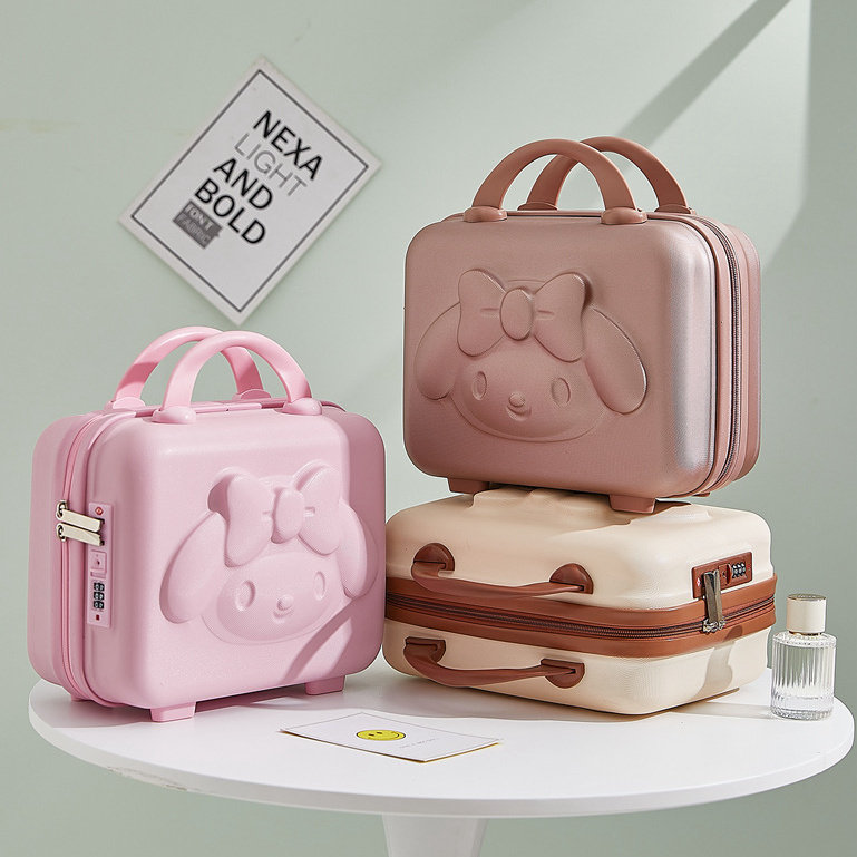 小清新手提箱女结实耐用行李箱学生收纳防水化妆箱小型轻便旅行箱