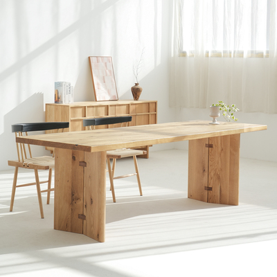 天外云法国白橡木实木餐桌