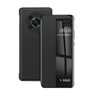 适用于荣耀x50手机壳翻盖式皮套 华为荣耀x50i保护套新款x40全包防摔honorx40GT超薄5g素皮x30i男女款MAX外壳