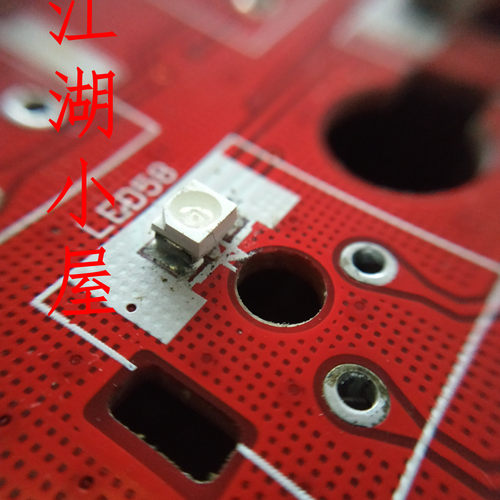 键盘红黄蓝绿白led灯珠