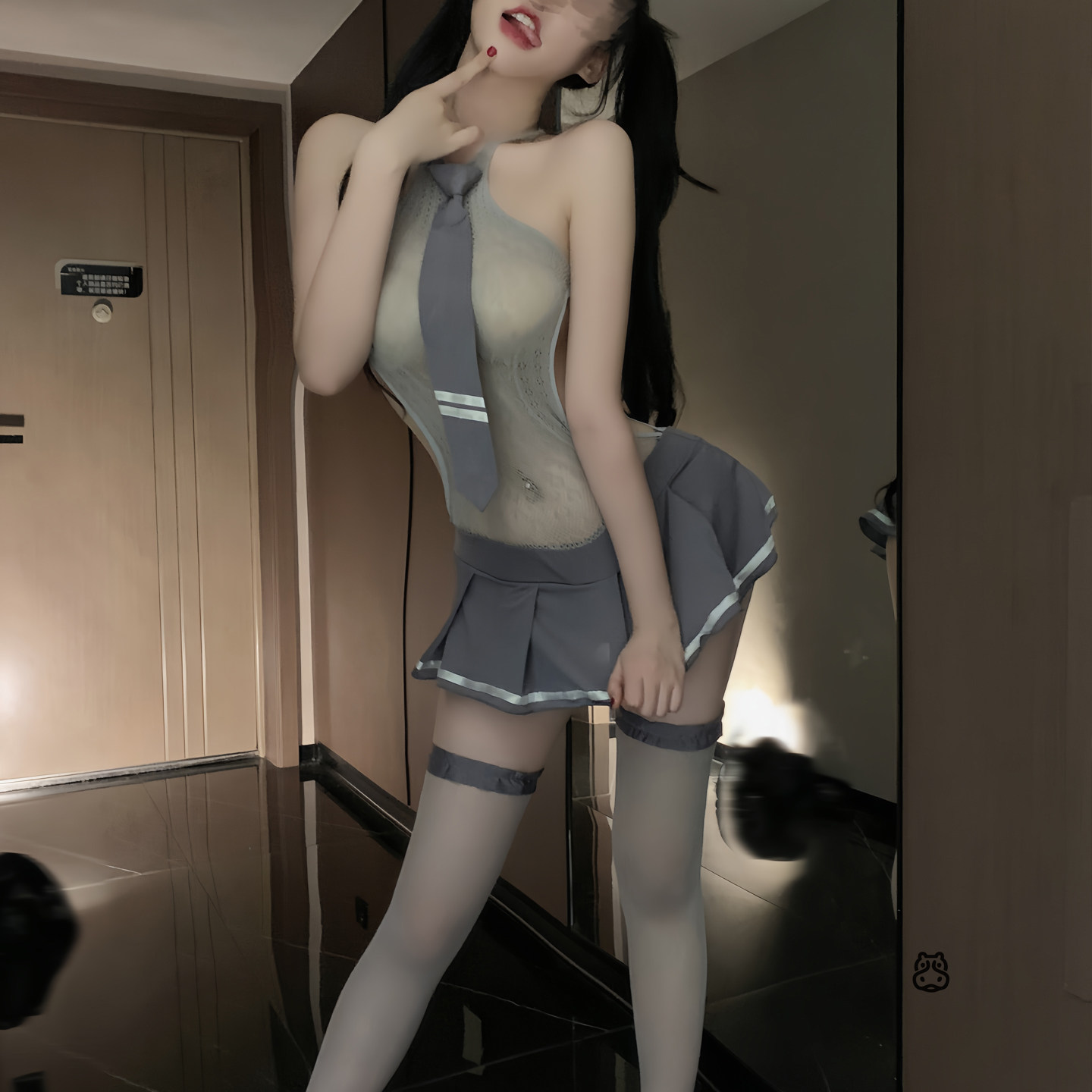 晴趣内衣jk制服纯欲套装情侣趣味性感床上禁欲系睡衣qqny女兔女郎