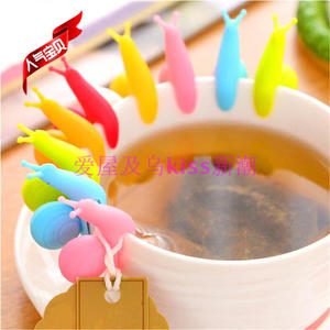 硅胶蜗牛红酒杯标记玻璃杯马克杯区分识别器聚会水杯茶挂标签直销