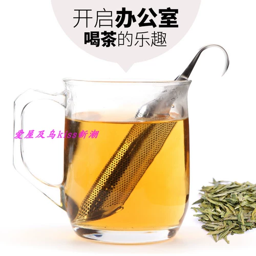 Чай в пакетиках из нержавеющей стали, мундштук