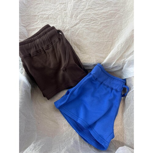 沐染家 ins简约百搭显瘦短裤睡裤女夏款新款休闲可外穿出门遛弯裤