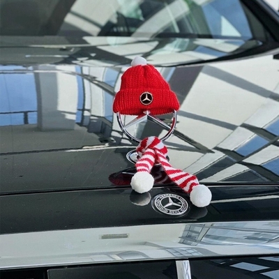 奔驰S/E立标小红帽可爱摆件