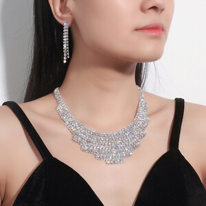 播婚礼宴会配饰夸张礼服装饰品