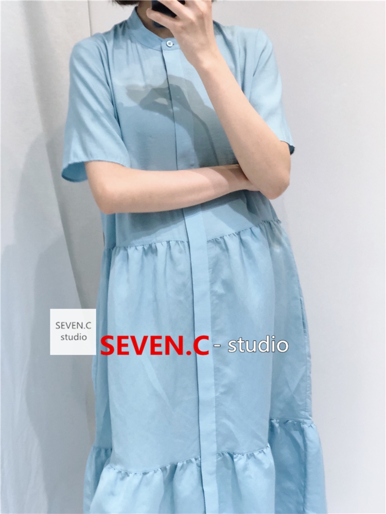 ¡¾Seven.C¡¿18ÏÄ Ô²Áì babydzÀ¶ ³¤¿î ÏÔÊÝ ÏÄ µ°¸âÁ¬ÒÂȹ