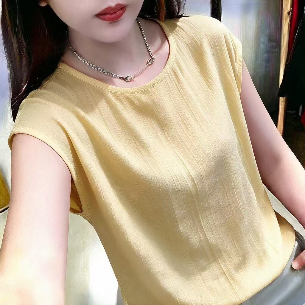 夏季大码百搭T恤白色休闲打底女士夏天外穿春夏纯色宽松巨舒服