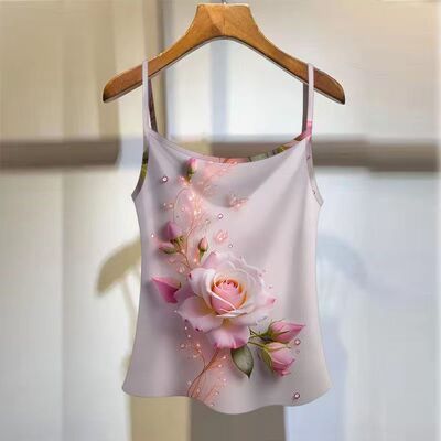 清仓捡漏~2025高档吊带背心女夏季打底新款无袖背心修身百搭上衣