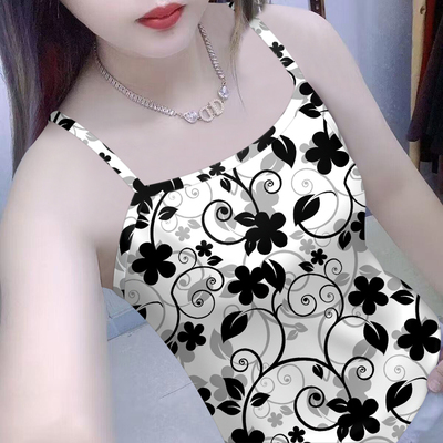 清仓捡漏~2025高档无袖吊带背心T恤女夏季打底新款修身百搭上衣