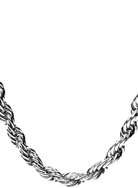 90s vintage gold short chain 金色麻花链银色锁骨项链 男女