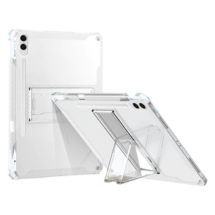 无磁吸三星Tab S9+保护套S10FE带笔槽S8/S9/Ultra透明s6lite硅胶S7FE四角气囊S11支架A7Lite防摔A8/A9无盖壳