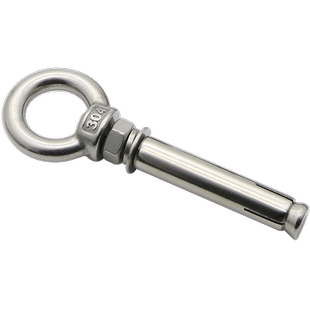 欣冉 304带圈膨胀螺栓 膨胀吊环 膨胀圈 带环膨胀螺丝 膨胀吊母M8