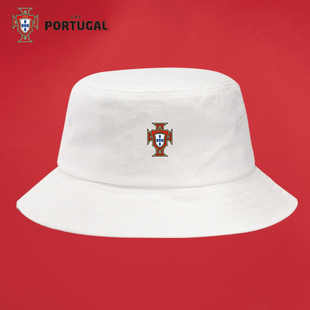 2022世界杯葡萄牙可定制足球运动防晒太阳帽青少年健身韩版 渔夫帽