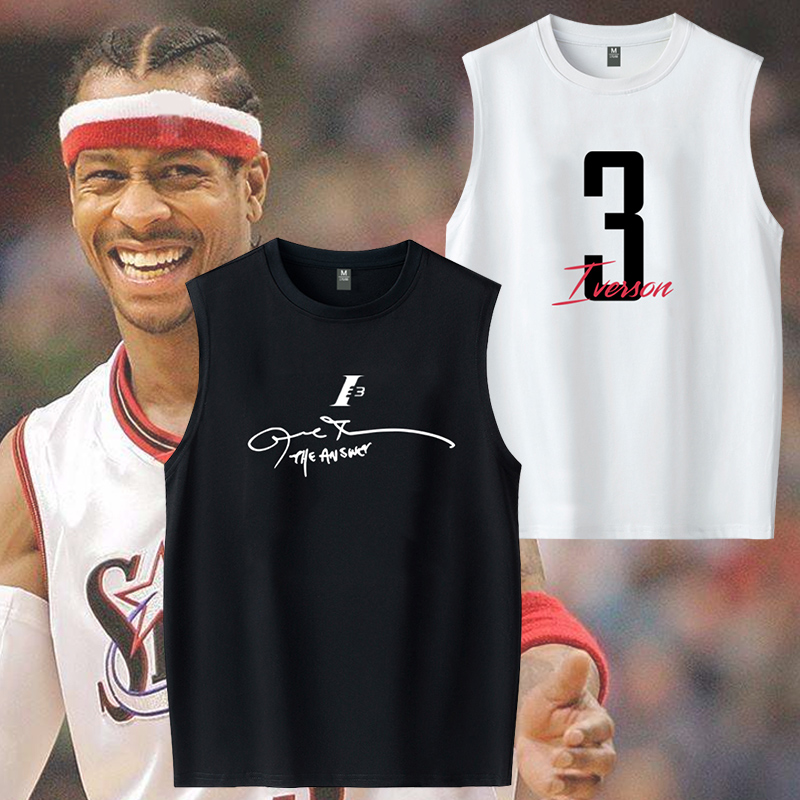 答案crossover之王艾佛森无袖T恤