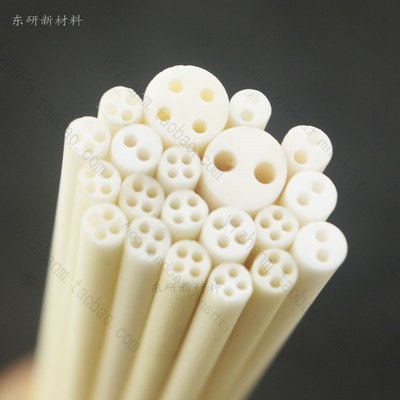 99%氧化铝管多孔管陶瓷管刚玉管高铝管耐高温绝缘耐磨