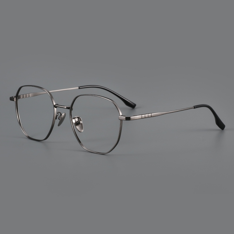 休闲商务多边近视眼镜