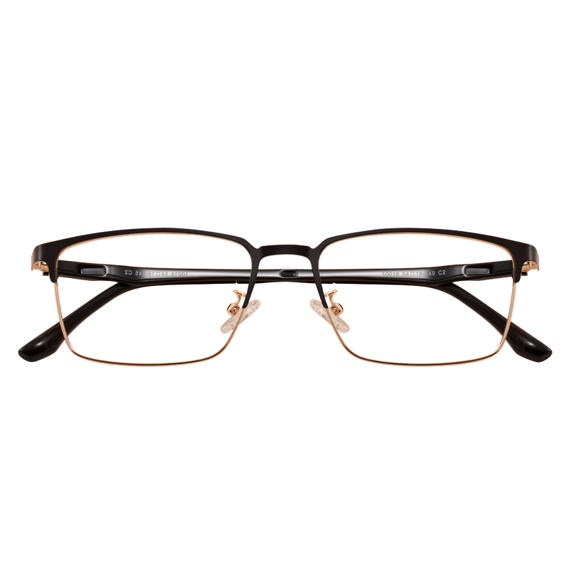 商务金属眼镜架女潮韩版眼镜框男防蓝光护目镜复古近视眼镜防辐射