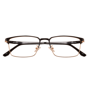 商务金属眼镜架女潮韩版眼镜框男防蓝光护目镜复古近视眼镜防辐射