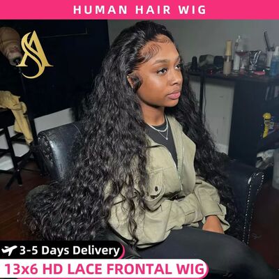 Alisa Deep Wave Lace Front Wig 13x4 13x6 Water Wave Hd Lace