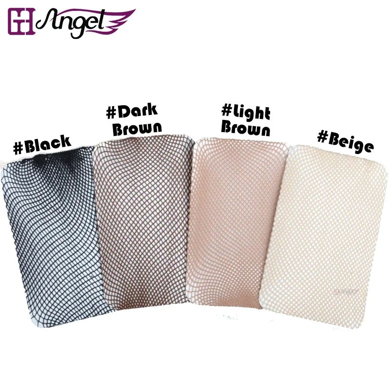 4pcs 4 colors wig net cap Invisible High Stretch Elastic Fis