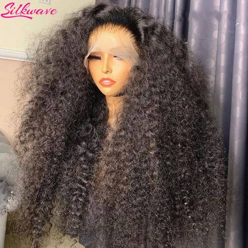 13x6 Hd Lace Frontal Wig Deep Wave 250 Density Curly Human H
